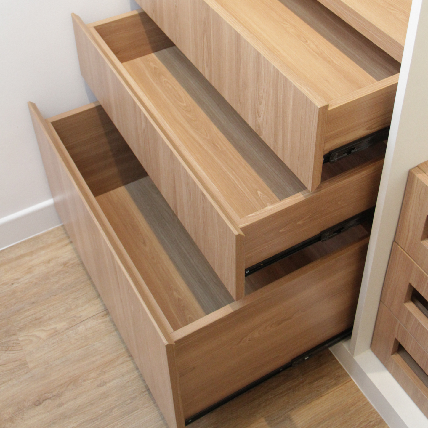 Mrs. L Scandinavian Walk-In Closet