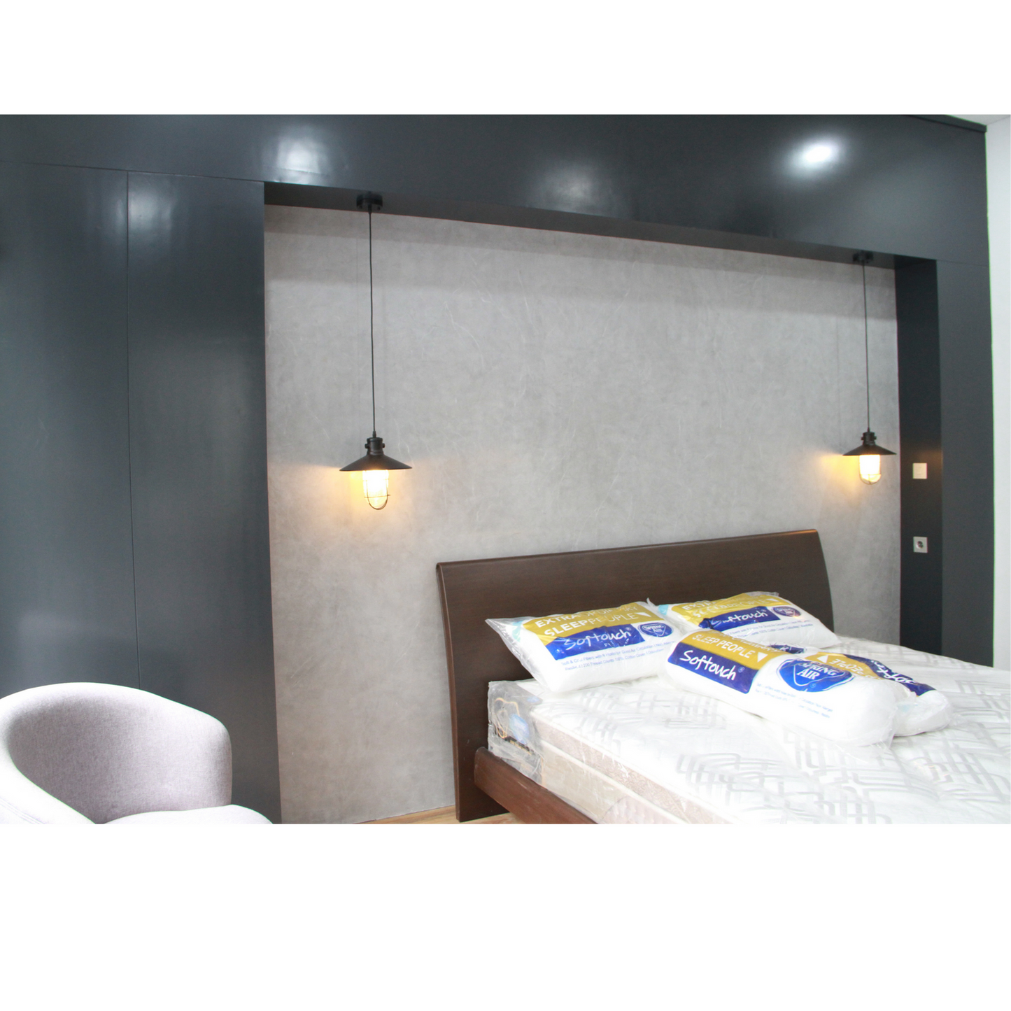 Mrs. J Modern Master Bedroom