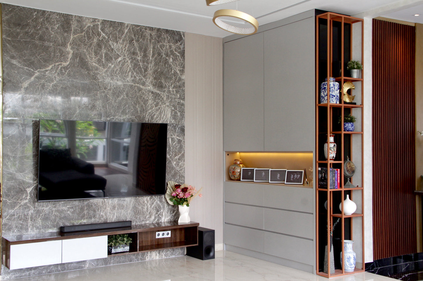 Mrs. F Modern Living Room - P198